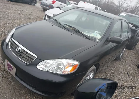 2007 Toyota Corolla Le from USA, damaged, VIN JTDBR32E770137570